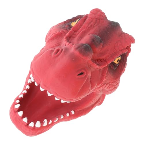 KICHOUSE 2 Stück Dinosaurier Handpuppe Aus Weichem Gummi Dinosaurierkopf Eltern Kind von KICHOUSE