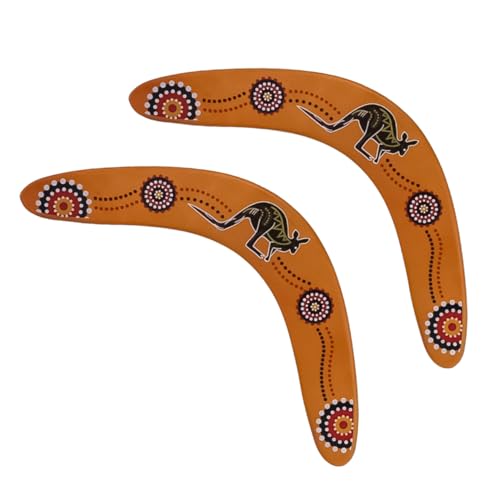 KICHOUSE 2 Stück Holz bumerang Wurfspielzeug für Handgefertigt Langlebig und Stabil für Outdoor Sport und Interaktives im Garten KICHOUSE 2 Stück Holz bumerang Wurfspielzeug für Handgefertigt Langlebig und Stabil für Outdoor Sport und Interaktives im Garten von KICHOUSE