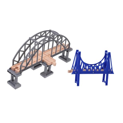 KICHOUSE 2 Stück Teiliges Zugbrücken aus Robustem Ersatz Brückenschienen für Holzeisenbahnen Vielseitiges Zubehör für Kreative Modelleisenbahn Szenen und Kindgerechtes Bauspielzeug KICHOUSE 2 Stück Teiliges Zugbrücken aus Robustem Ersatz Brückenschienen für Holzeisenbahnen Vielseitiges Zubehör für Kreative Modelleisenbahn Szenen und Kindgerechtes Bauspielzeug von KICHOUSE