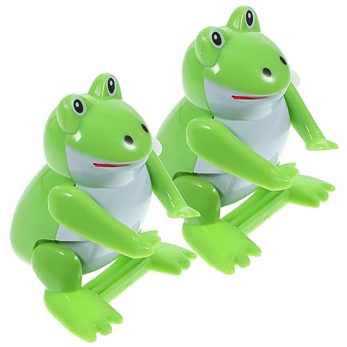 KICHOUSE Lustiges Spielzeug Für Jungen Und Mädchen 2 Stück Frosch-aufziehspielzeug Uhrwerk-Spielzeug Verschleißfestes Material Zubehör Für Jungen Und Mädchen KICHOUSE Lustiges Spielzeug Für Jungen Und Mädchen 2 Stück Frosch-aufziehspielzeug Uhrwerk-Spielzeug Verschleißfestes Material Zubehör Für Jungen Und Mädchen von KICHOUSE