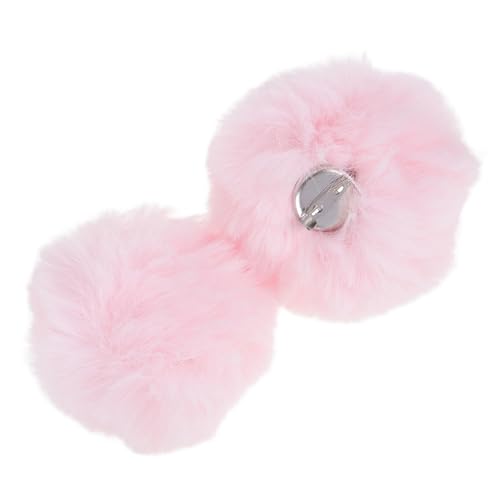 KICHOUSE 2 Stücke Niedliche Flauschige Hasenschwanz Set Rosa Pom Poms Kaninchen Kostüm Zubehör Für Halloween Cosplay Frauen Und Liefert von KICHOUSE