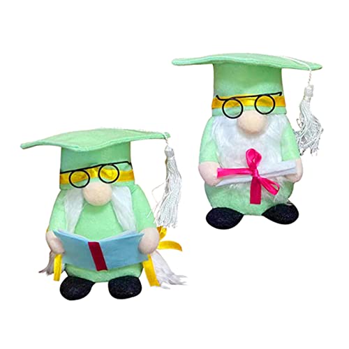 KICHOUSE 2 Stücke Staffelung Gefüllte Puppe Spielzeug Graduation Cap Puppe Graduation Puppen von KICHOUSE