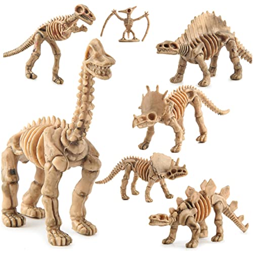 KICHOUSE 24st Spielzeug Modelle Mini-tiermodell Kind Dinosaurier-Skelett Ornamente von KICHOUSE