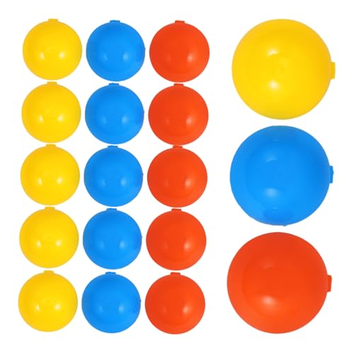 KICHOUSE 25St Lotteriekugel Bonbonkugeln zum Befüllen Lotterie-Shaker-Ball -Partygeschenk Glückskugeln tischtennisball tischfussball Bälle rufen Party-Aktivitäts-Requisiten Plastik von KICHOUSE