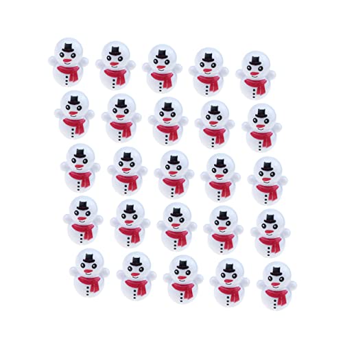 KICHOUSE Mini Weiß Schneemann Tumbler Spielzeug 25PCS Kreative Jungen und Mädchen Tumbler Spielzeug für Spielen von KICHOUSE