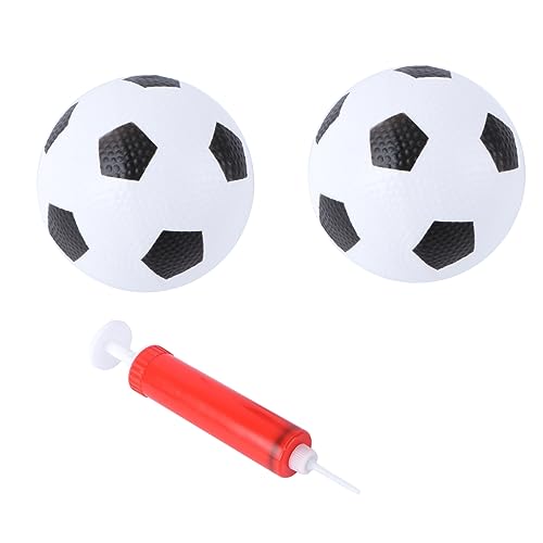 KICHOUSE 3 Sätze Mini-Fußball für Kinder Kinderball Fußbälle aufblasbarer Spielplatz Spielzeug-Fußball Spielzeug für Kinder kinderspielzeug pädagogisches Fußballspielzeug Kinder fußball rot von KICHOUSE