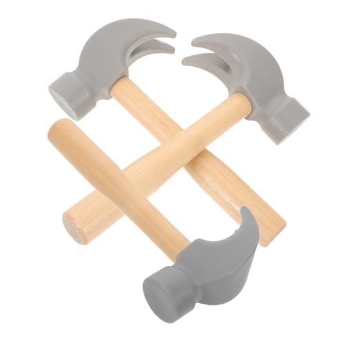 KICHOUSE 3 Stück Teiliges Holzspielzeug Hammer Montessori Holzkluppen Simulation für Robustes Holz und Kunststoffspielzeug Fördert Sensorisches Lernen Teamspiel und Kreative Rollenspiele KICHOUSE 3 Stück Teiliges Holzspielzeug Hammer Montessori Holzkluppen Simulation für Robustes Holz und Kunststoffspielzeug Fördert Sensorisches Lernen Teamspiel und Kreative Rollenspiele von KICHOUSE