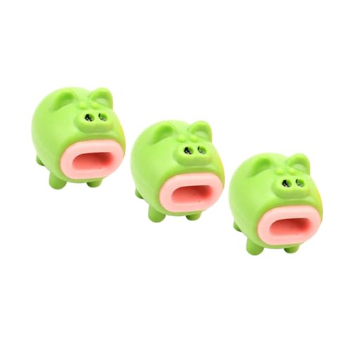 KICHOUSE 3 Stücke Schweinepuppenspielzeug Drücken Entlüften Dekompressionsspielzeug Zufällige Farbe KICHOUSE 3 Stücke Schweinepuppenspielzeug Drücken Entlüften Dekompressionsspielzeug Zufällige Farbe von KICHOUSE