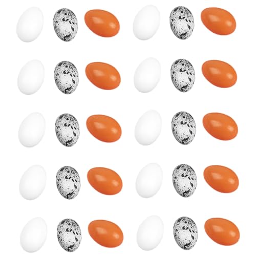 KICHOUSE 30stücke Miniatur Eier Vögel Eier Modelle Heim Zubehör Mini Lebensmittel Puppenhaus Mini Dekorationen KICHOUSE 30stücke Miniatur Eier Vögel Eier Modelle Heim Zubehör Mini Lebensmittel Puppenhaus Mini Dekorationen von KICHOUSE