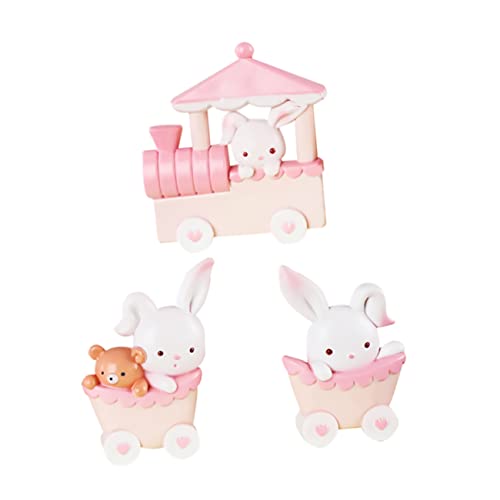 KICHOUSE 3St Kuchendekoration rosa rosa Wohnaccessoires Mini-Hasenfigur Kinderspielzeug Kinder trainieren Spielzeug room decoration raumdeko pinker Kuchenverzierung Partyzubehör Harz KICHOUSE 3St Kuchendekoration rosa rosa Wohnaccessoires Mini-Hasenfigur Kinderspielzeug Kinder trainieren Spielzeug room decoration raumdeko pinker Kuchenverzierung Partyzubehör Harz von KICHOUSE