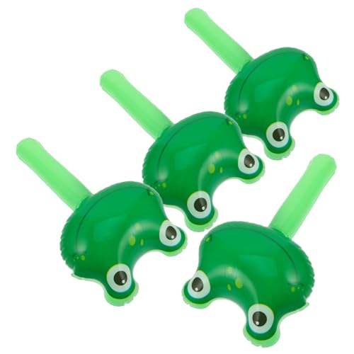 KICHOUSE 4 Stück Aufblasbarer Frosch Hammer mit Geräusch für Geburtstagsfeiern und Shower Kinderfreundliches Motorik Lustiges Dekorationselement KICHOUSE 4 Stück Aufblasbarer Frosch Hammer mit Geräusch für Geburtstagsfeiern und Shower Kinderfreundliches Motorik Lustiges Dekorationselement von KICHOUSE
