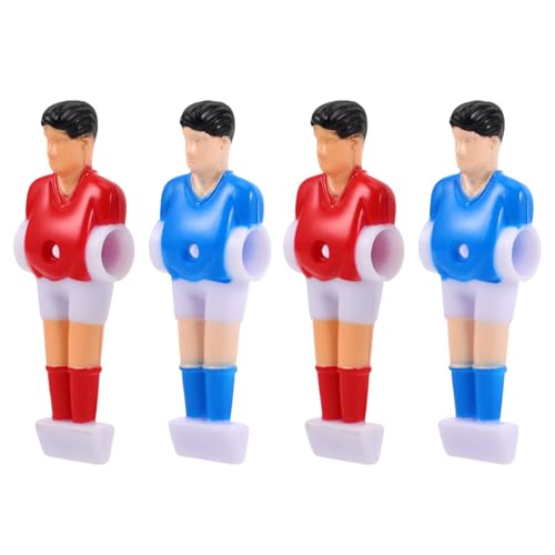 KICHOUSE 4 Stück Fußballmaschine-actionfigur Kicker Ersatzteile Kickertischteile Tischfußball Männer Kicker Männer Ersatz Fußball-tischdekorationen Ersatzteile Für Tischfußball Abs von KICHOUSE