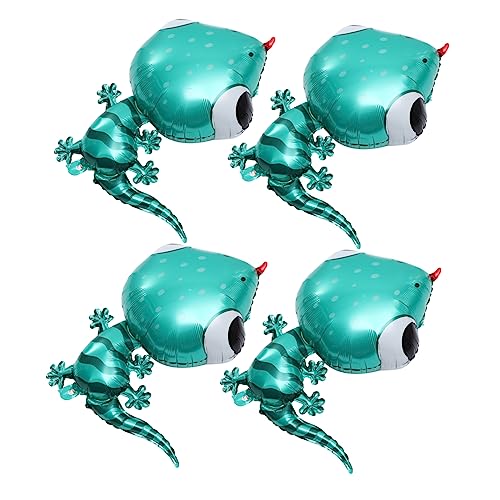 KICHOUSE 4 Stücke Gecko Ballon Geburtstag Dekorationen Aufblasbare Tiere Folie Ballons Partei Liefert KICHOUSE 4 Stücke Gecko Ballon Geburtstag Dekorationen Aufblasbare Tiere Folie Ballons Partei Liefert von KICHOUSE
