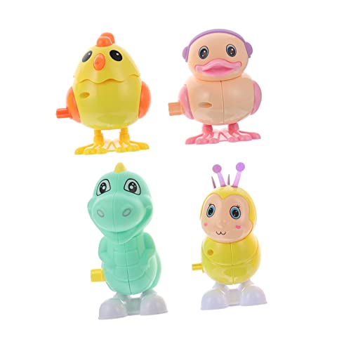 KICHOUSE 4stücke Teiliges Aufziehspielzeug Tierische Spielzeuge Küken Ente Biene Dinosaurier Für Junge Mädchen Lustige Und Sichere Spielzeuge Motorik Und Kreativität KICHOUSE 4stücke Teiliges Aufziehspielzeug Tierische Spielzeuge Küken Ente Biene Dinosaurier Für Junge Mädchen Lustige Und Sichere Spielzeuge Motorik Und Kreativität von KICHOUSE