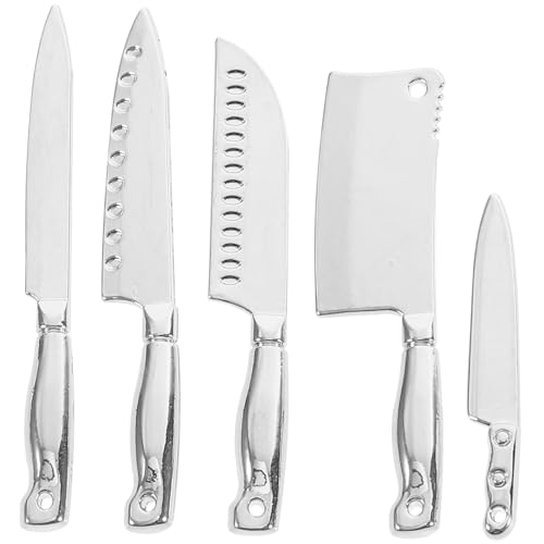 KICHOUSE 5 Stück Teiliges Puppenhaus Küchenbesteck Miniatur Küchenutensilien Mikro Szene Zubehör für Tiny House Spielküche Geburtstagsgeschenk KICHOUSE 5 Stück Teiliges Puppenhaus Küchenbesteck Miniatur Küchenutensilien Mikro Szene Zubehör für Tiny House Spielküche Geburtstagsgeschenk von KICHOUSE