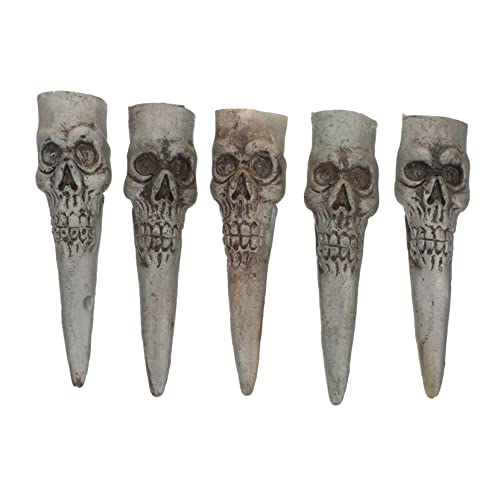 KICHOUSE 5St falscher Nagelsatz Zombie-Fingernägel Halloween-Streich-Requisiten falsche Fingernägel Kleidung Fingernägel der falsche Hexenfinger bilden Fingernagel von KICHOUSE