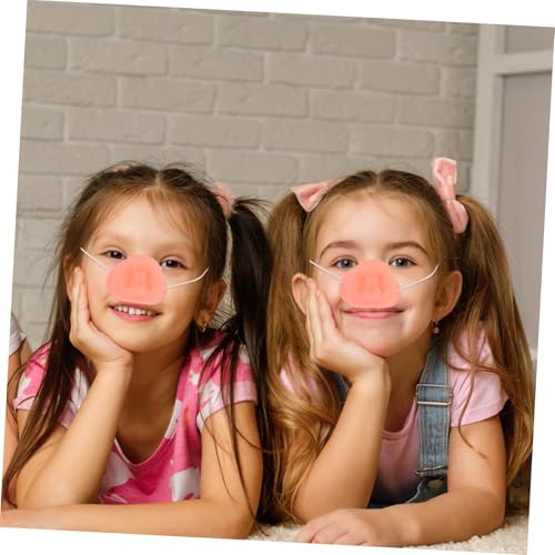 KICHOUSE 6 Stück Teiliges Schweinchen Nasen aus Stabilem Vinyl Realistische Tiernase für Halloween Karneval Cosplay und Kostümpartys Kleine Tier Requisite für Lustige Verkleidungen KICHOUSE 6 Stück Teiliges Schweinchen Nasen aus Stabilem Vinyl Realistische Tiernase für Halloween Karneval Cosplay und Kostümpartys Kleine Tier Requisite für Lustige Verkleidungen von KICHOUSE