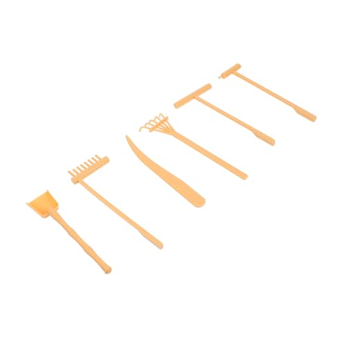 KICHOUSE 6-teiliges Zen-sandtisch-rechen-Set Mini-rechen Für Zen-Garten Sandmalerei-Werkzeug Heimdekoration Pädagogisches Spielzeug Leicht KICHOUSE 6-teiliges Zen-sandtisch-rechen-Set Mini-rechen Für Zen-Garten Sandmalerei-Werkzeug Heimdekoration Pädagogisches Spielzeug Leicht von KICHOUSE