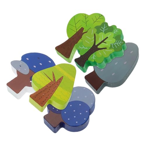 KICHOUSE 6Stücke Teiliges Miniatur Baum Set aus Holz Dekorative Bäume für Modelleisenbahn und Spielzeugzüge Interlocking Design Natürliches Holz für Kreative Szenen und Kinderpädagogik KICHOUSE 6Stücke Teiliges Miniatur Baum Set aus Holz Dekorative Bäume für Modelleisenbahn und Spielzeugzüge Interlocking Design Natürliches Holz für Kreative Szenen und Kinderpädagogik von KICHOUSE