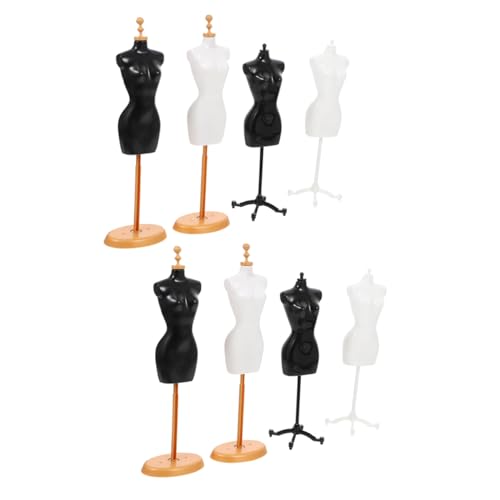 KICHOUSE 8 Stück Teiliges Mini Mannequin Modellständer Glatte Kindersichere Puppenkleiderhalterung in Dunkel Dunkel Gold Gold für Puppenhaus Dekoration und Faltenfreie Kleidpräsentation KICHOUSE 8 Stück Teiliges Mini Mannequin Modellständer Glatte Kindersichere Puppenkleiderhalterung in Dunkel Dunkel Gold Gold für Puppenhaus Dekoration und Faltenfreie Kleidpräsentation von KICHOUSE