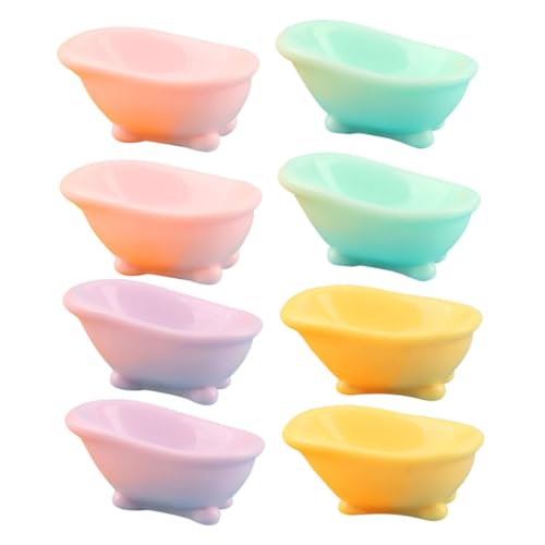 KICHOUSE 8 Stück Teiliges Miniatur Badewannen aus Resin Realistische Puppenhaus Badezimmer Dekoration Vielseitig Einsetzbar für Landschaft Garten und Puppenhaus Leicht und Langlebig KICHOUSE 8 Stück Teiliges Miniatur Badewannen aus Resin Realistische Puppenhaus Badezimmer Dekoration Vielseitig Einsetzbar für Landschaft Garten und Puppenhaus Leicht und Langlebig von KICHOUSE