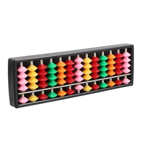 KICHOUSE Abakus-Spielzeug Mit Reihen Und Perlen Kunststoffkonstruktion Lernwerkzeug Für Frühes Mathematiklernen Fördert Logisches Denken Bunte Perlen Für Zuhause Schule Und Reisen KICHOUSE Abakus-Spielzeug Mit Reihen Und Perlen Kunststoffkonstruktion Lernwerkzeug Für Frühes Mathematiklernen Fördert Logisches Denken Bunte Perlen Für Zuhause Schule Und Reisen von KICHOUSE