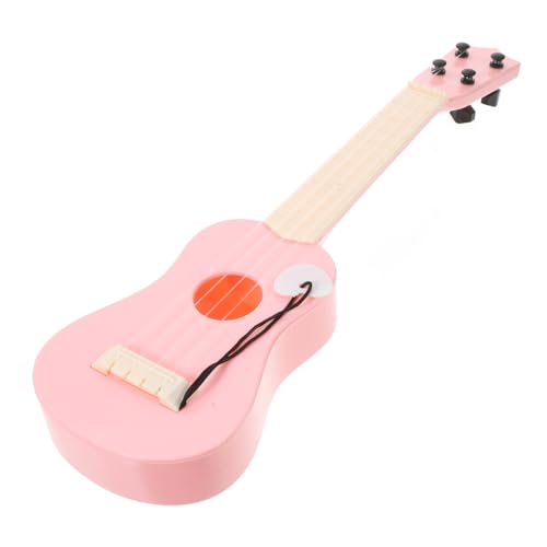 KICHOUSE Anfänger Pädagogisches Kinder Simuliertes Zubehör Instrument Vier Musikspielzeug Musikinstrument Vorschulalter Ukulele im Professionelle für Klassisches Saiten Spielzeug Gitarren von KICHOUSE