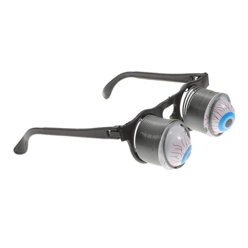 KICHOUSE Augapfelbrille Für Erwachsene Hochgezogene Augen Federbrillen-set Mit Hängenden Augen Für Gruselige Halloween- Und Partykostüme KICHOUSE Augapfelbrille Für Erwachsene Hochgezogene Augen Federbrillen-set Mit Hängenden Augen Für Gruselige Halloween- Und Partykostüme von KICHOUSE