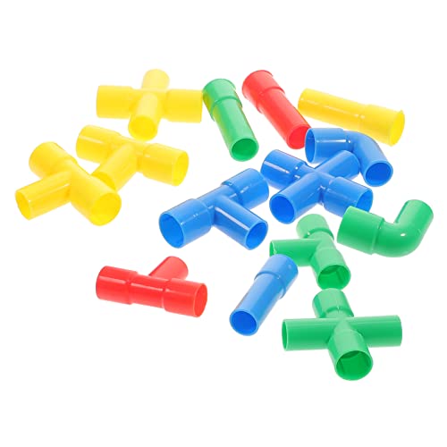 KICHOUSE 1 Set Plastik Wasser Bausteine Lernspielzeug Bunte Steckbausteine Für Kreatives Und Entwicklung Der Feinmotorik von KICHOUSE