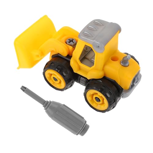 KICHOUSE DIY Baustellenfahrzeug Baufahrzeug Modell aus Kunststoff Sicher und Farbecht mit Montagefunktion und Glatten Kanten Pädagogisches Fahrzeugspielzeug für Jungen und Mädchen KICHOUSE DIY Baustellenfahrzeug Baufahrzeug Modell aus Kunststoff Sicher und Farbecht mit Montagefunktion und Glatten Kanten Pädagogisches Fahrzeugspielzeug für Jungen und Mädchen von KICHOUSE