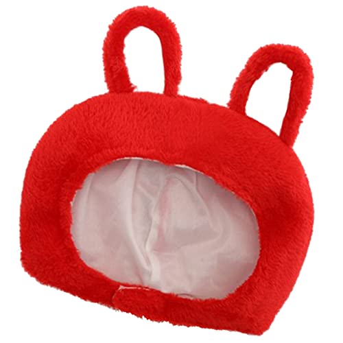 KICHOUSE Damen Stirnbänder Foto Requisiten Plüschhase Outfits für Kinder Hüte Tiara Kleider Hasenohren Kostüm Hut mit Hasenohren zu Ostern Cosplay Kleidung Zubehör Kopfbedeckung Hasenmütze von KICHOUSE