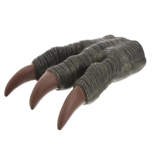 KICHOUSE Dinosaurier Pfotenspielhandschuhe mit Krallen Realistisches Velociraptor Kostümzubehör für Cosplay und Themenpartys Graue Hand mit Roten Nägeln Sicherer KICHOUSE Dinosaurier Pfotenspielhandschuhe mit Krallen Realistisches Velociraptor Kostümzubehör für Cosplay und Themenpartys Graue Hand mit Roten Nägeln Sicherer von KICHOUSE