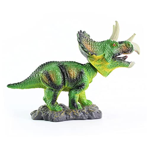 KICHOUSE Dinosaurier Triceratops Wackelkopf Spielzeug Für Auto Und Zuhause Kreative Dekofigur Für Dinosaurier-Fans Gestaltung Fördert Kinderwissen Natur Und Tiere KICHOUSE Dinosaurier Triceratops Wackelkopf Spielzeug Für Auto Und Zuhause Kreative Dekofigur Für Dinosaurier-Fans Gestaltung Fördert Kinderwissen Natur Und Tiere von KICHOUSE