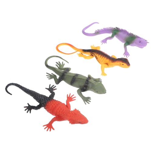 KICHOUSE Eidechsenfiguren Party Lernspielzeug Erwachsene Kinder Realistische Eidechsen Eidechsenspielzeug Gefälschte Dekoration Reptilien Tierfiguren Ornament für Künstliches von KICHOUSE