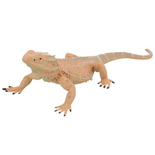 KICHOUSE Eidechsenmodell Spielzeug Reptilienfigur Spielzeug Reptiliengartenstatuen Miniatur-landschaftsornament Chamäleon Spielzeug Partydeko Gecko-Figur Waldtierfigur Plastik von KICHOUSE