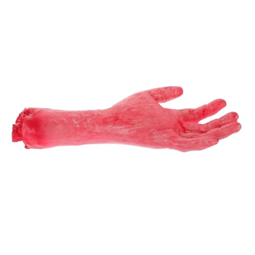 KICHOUSE Falsche Gefälschter Knifflige Modell Hände Requisite Abgetrennte Verzierung Hand Gebrochene Handprothese Prothetische Halloween Gruselig Arm Fake von KICHOUSE