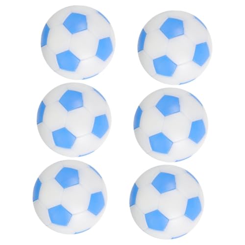 KICHOUSE Fußball 6St Mini-Fußball Sport-Fußbälle Ersatz für Tischfußballspiele Tischfußball-Ersatz auswechselbare Kickerbälle Schreibtisch Spielzubehör mit dem Ball Spielball Gaming-Sachen von KICHOUSE