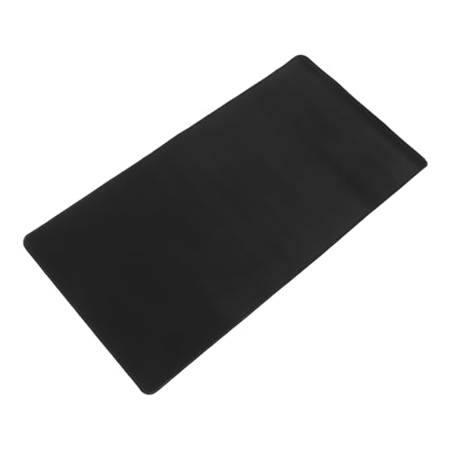 KICHOUSE Gaming-Mauspad rutschfeste Schreibtischunterlage Tastaturmatte Computer-Pad Nagel-Schreibtischunterlage Mousepad großes Gaming große Schreibtischunterlage Nagelmatte Gummi Black von KICHOUSE