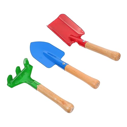 KICHOUSE Gartenspielset Für 1 Set Mit Gartenschaufel Rechen Und Handschuhen Ideal Für Strand Und Garten Fördert Die Kreativität Und Motorik Robustes Und Sicheres Für Kleine Gärtner von KICHOUSE