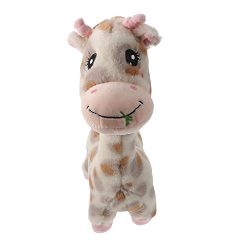 KICHOUSE Giraffe üschspielzeug Für Kleinkinder Weiches Stofftier Mit Kissenfunktion Ideal Kuscheliges Und Begleiter Für Neugeborene Zur Geburt Niedliches von KICHOUSE