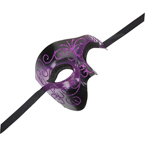 KICHOUSE Halbe Gesichtsmaske Für Halloween Maskerade Und Cosplay Dekorative Maske Für Partys Halloween Events Und Kostümpartys Ideale Deko Für Kreative Verkleidungen von KICHOUSE