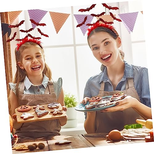 KICHOUSE Halloween Fledermaus Haarreif Leicht und Langlebig mit Kreativem Flügel Design Geeignet für Damen Halloween Kostüm Karneval Cosplay und Party Bequeme Passform in Rot KICHOUSE Halloween Fledermaus Haarreif Leicht und Langlebig mit Kreativem Flügel Design Geeignet für Damen Halloween Kostüm Karneval Cosplay und Party Bequeme Passform in Rot von KICHOUSE