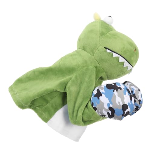 KICHOUSE Handpuppe Spielzeug Theater Handpuppe Fingerpuppe Spielzeug Plüsch Dinosaurier Puppen Geschichtenerzählen Spielzeug Tier Finger Fingerpuppe Kinder Handpuppe Dinosaurier von KICHOUSE