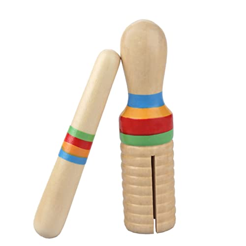 KICHOUSE Holz Musikinstrument Teilig Klangröhre mit Holzstab Pädagogisches Schlagzeugspielzeug für Kleinkinder Kreativität Konzentration und Musikalischer Entwicklung KICHOUSE Holz Musikinstrument Teilig Klangröhre mit Holzstab Pädagogisches Schlagzeugspielzeug für Kleinkinder Kreativität Konzentration und Musikalischer Entwicklung von KICHOUSE