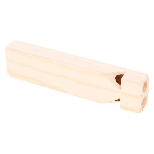 KICHOUSE Holzpfeife Zugpfeife aus Sicherem Holz Einfache Bedienung Lustiges Musikspielzeug für Kindergeburtstag und Sensorisches Lernspielzeug KICHOUSE Holzpfeife Zugpfeife aus Sicherem Holz Einfache Bedienung Lustiges Musikspielzeug für Kindergeburtstag und Sensorisches Lernspielzeug von KICHOUSE