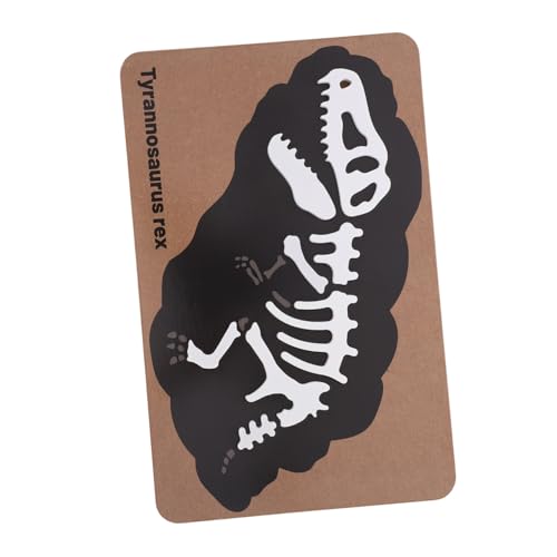 KICHOUSE Holzpuzzle Dinosaurier Fossil für Kleinkinder Jahre Montessori Lernspielzeug Skelett Puzzle Pädagogisch Fördernd Holzspielzeug für Kognitiven Lernen KICHOUSE Holzpuzzle Dinosaurier Fossil für Kleinkinder Jahre Montessori Lernspielzeug Skelett Puzzle Pädagogisch Fördernd Holzspielzeug für Kognitiven Lernen von KICHOUSE