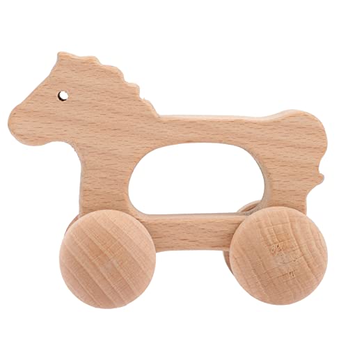 KICHOUSE Holzschubauto Kreatives Trägheitsspielzeug für Frühe Bildung Montessori Motorik Sicher und Langlebig für Ab Jahr KICHOUSE Holzschubauto Kreatives Trägheitsspielzeug für Frühe Bildung Montessori Motorik Sicher und Langlebig für Ab Jahr von KICHOUSE