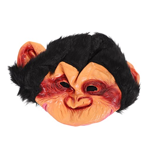 KICHOUSE Horror Vollgesichtsmaske Aus Vinyl Große Gruselige Mundgestaltung Ideale Kopfbedeckung Für Kinderpartys Halloween Maskerade Und Lustige Kostümpartys von KICHOUSE