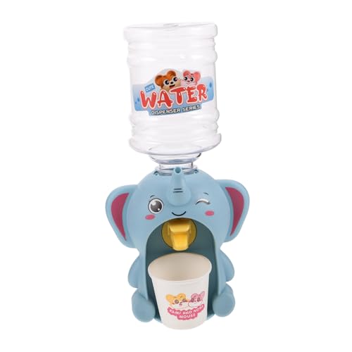 KICHOUSE Hübsches Mini-wasserkühler-Spender-Spielzeug Für Kinder, Winziger Trinkbrunnen Für Zuhause Und Küche, Zum Spielen, Mini-wasserspender, Cartoon-wassertrinkspielzeug, von KICHOUSE