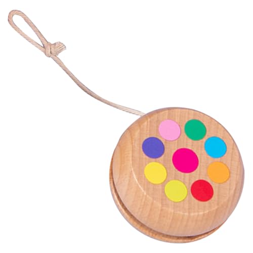 KICHOUSE Jo-Jo Outdoor draußen spielzeuge Yo-Yo Tierball hühner aus Holz für Fingerkuppenball für hölzern von KICHOUSE